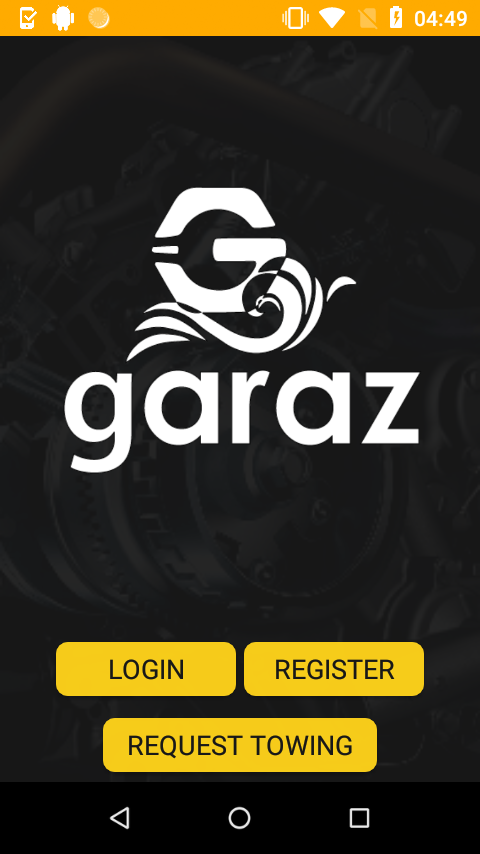 Garaz Services Mobile Application0