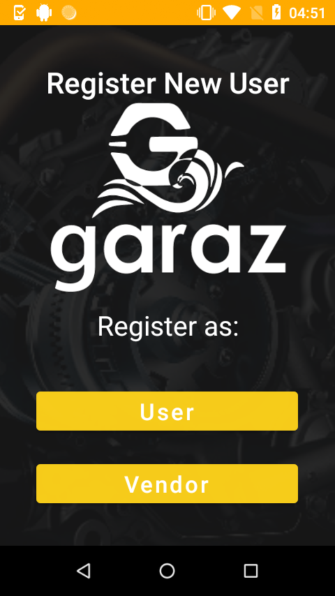 Garaz Services Mobile Application2
